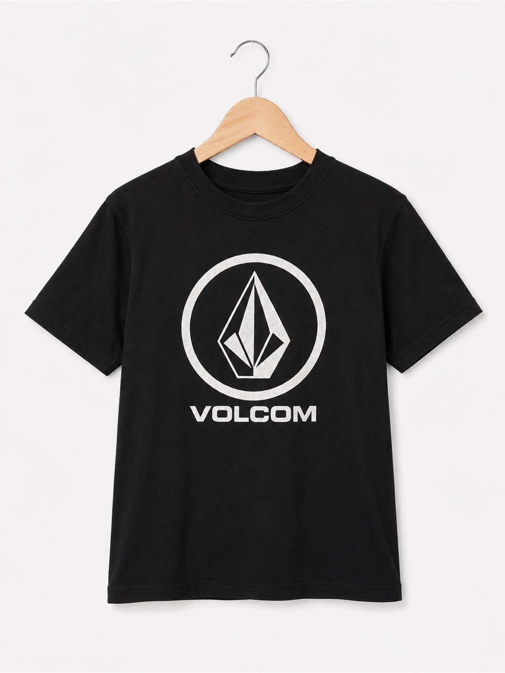 Volcom Black Logo Graphic Tee Kids 4T